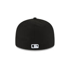 New York Yankees Black and White Basic 59FIFTY Fitted Hat