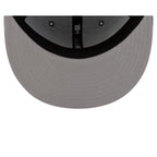 Just Caps Black Pinstripe New York Knicks 59FIFTY Fitted Hat