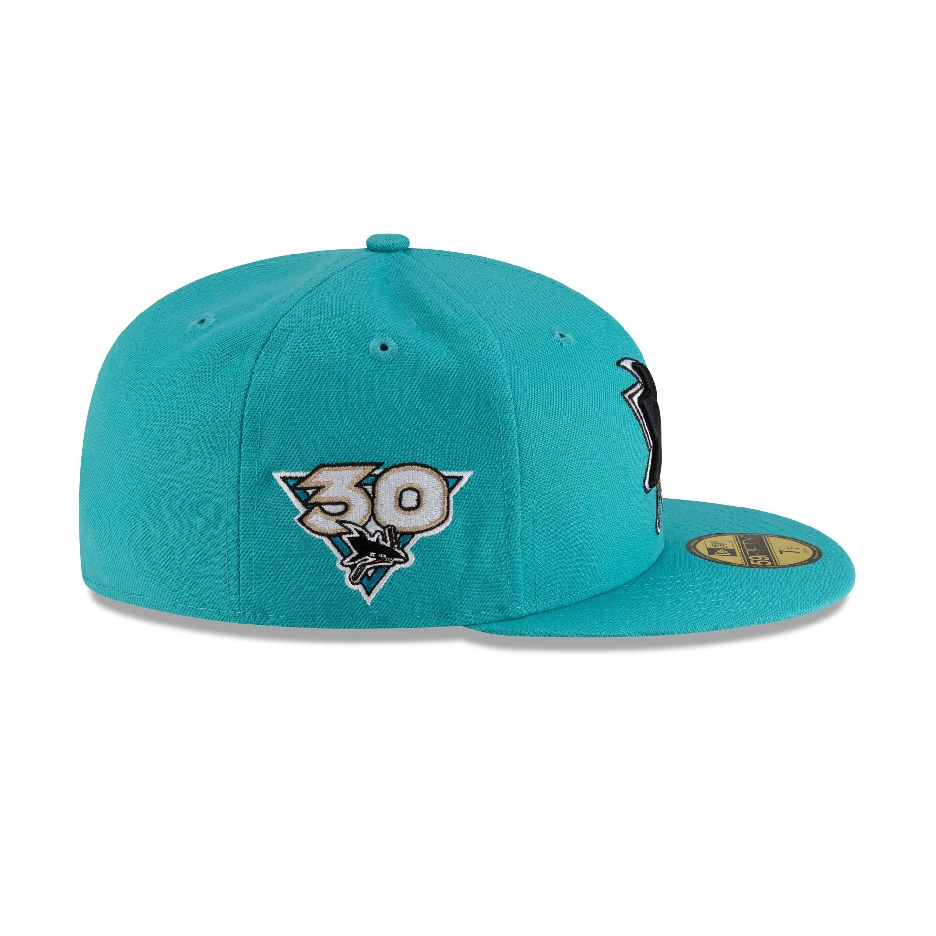 San Jose Sharks Teal 59FIFTY Fitted Hat